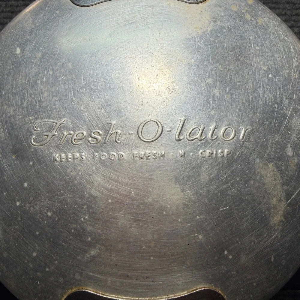 Vintage Fresh-O-lator Aluminum Canister Enterprise Aluminum Co Macon GA USA